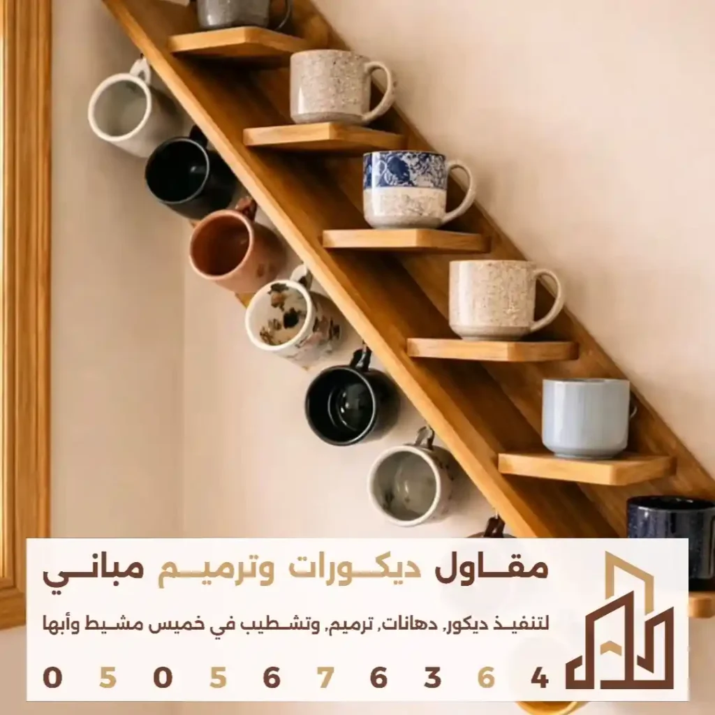 تفصيل رفوف خشب في ابها في حي السروات