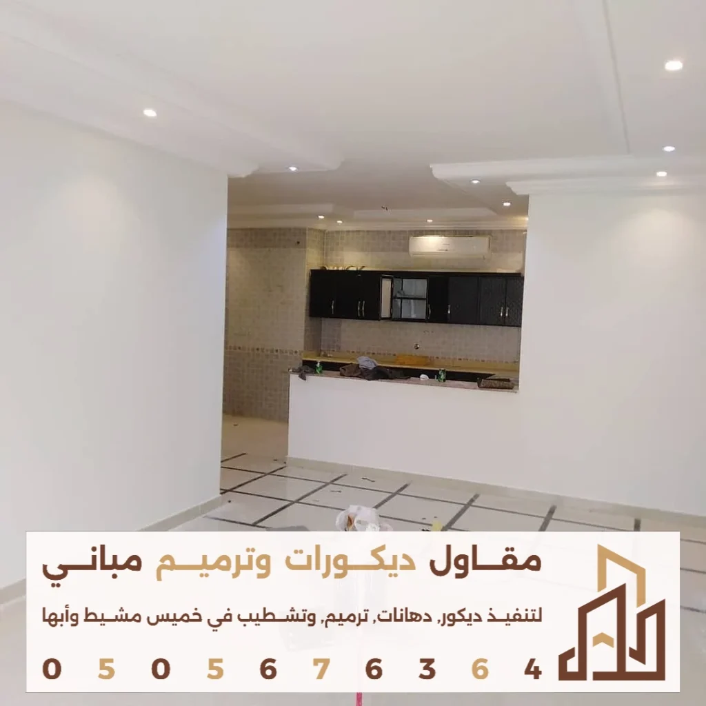 شركة الدهانات الداخلية في ابها في حي الوردتين