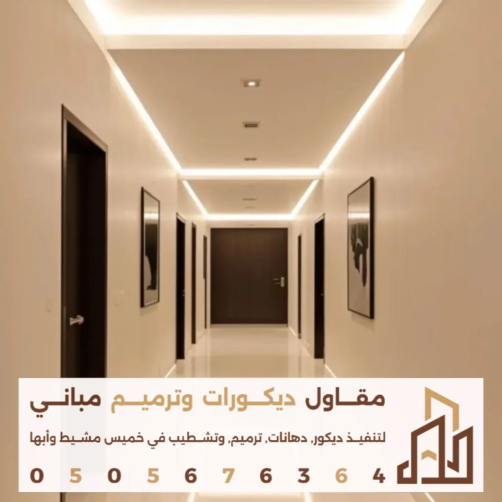 مقاول دهان داخلي في ابها في حي الربوة