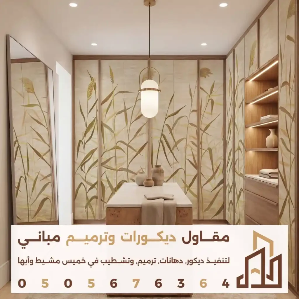 مقاول ورق حائط جديد في خميس مشيط في حي الرونة