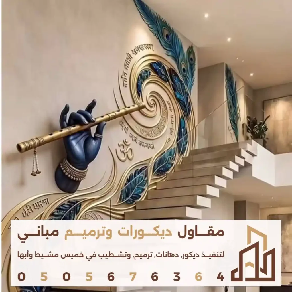 نوع ورق الجدران في خميس مشيط في حي القافلة